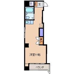 近鉄四日市駅 徒歩9分 7階の物件間取画像